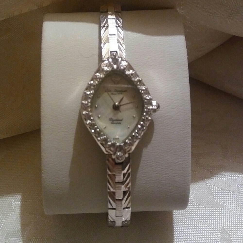 COPY - Jules Jurgensen diamond accent bracelet watch